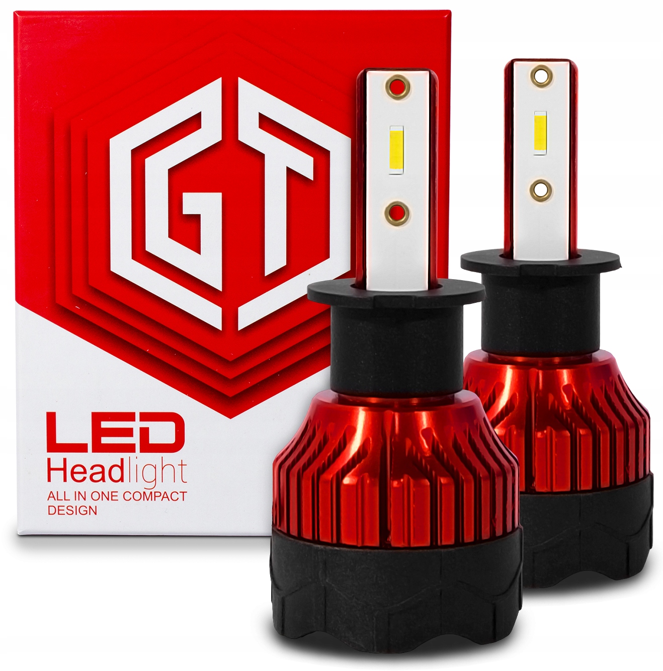 ZESTAW ŻARÓWKE LED H3