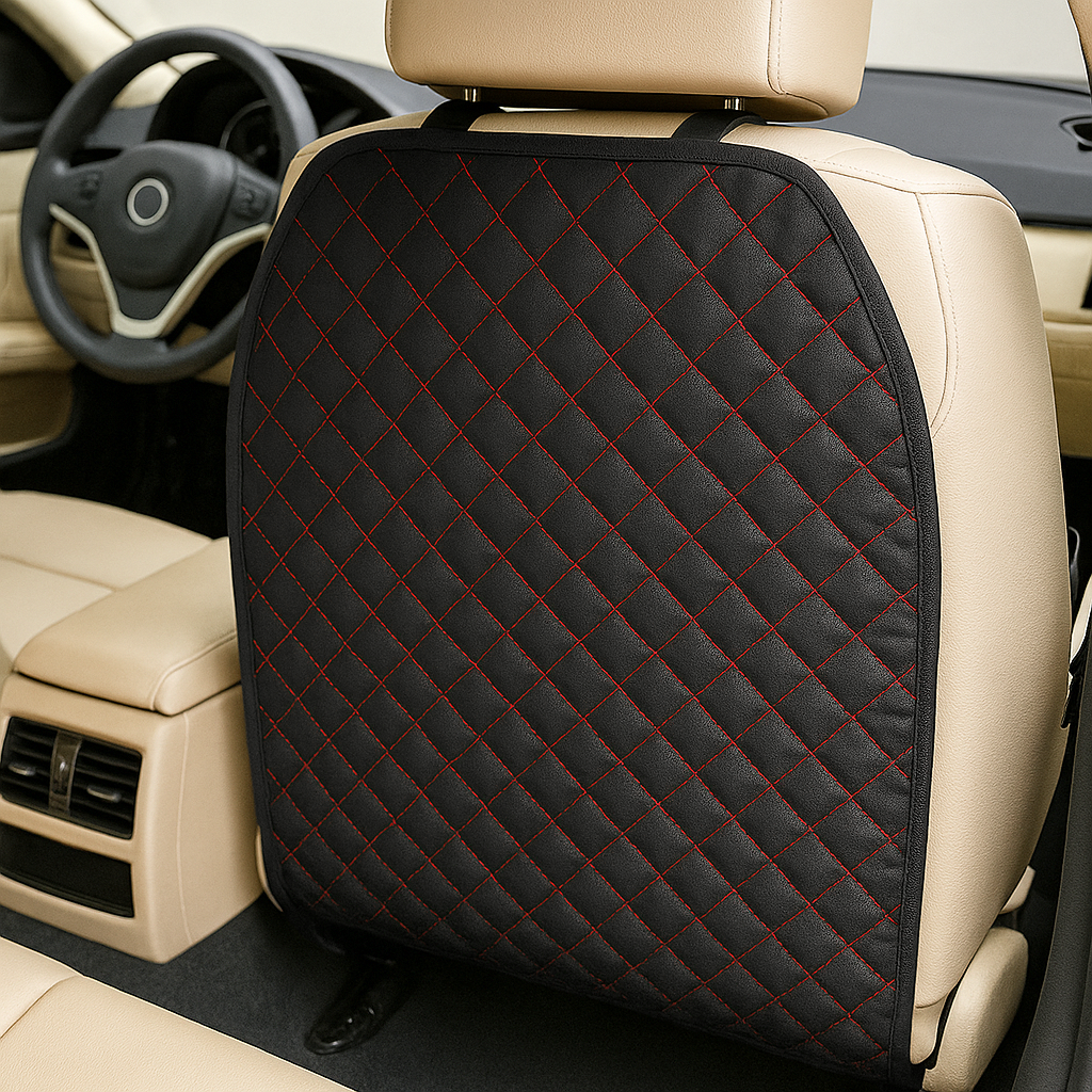 OSŁONA NA TYŁ FOTELA SAMOCHODOWEGO POKROWIEC FOTEL OCHRANIACZ TYŁU OPARCIE