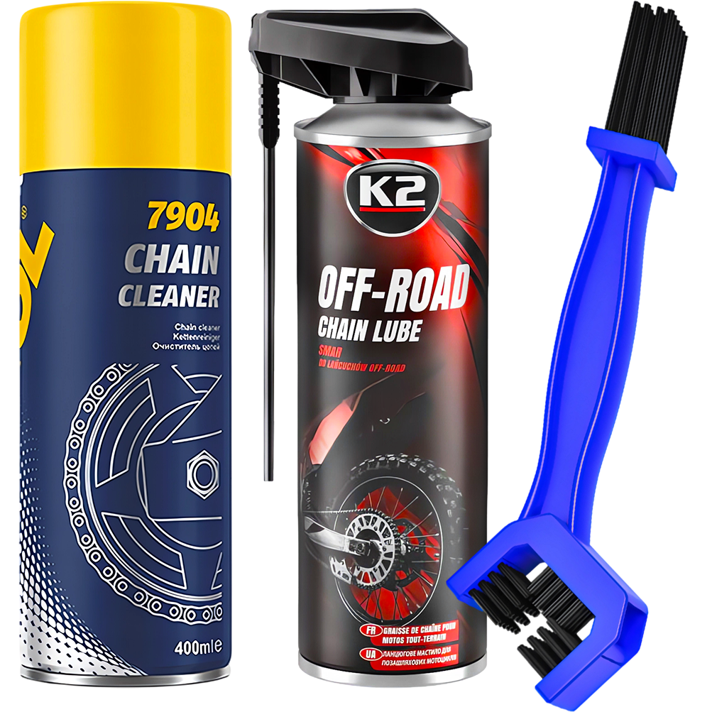 MANNOL SMAR K2 ZMYWACZ SZCZOTKA DO ŁANCUCHÓW MOTOCYKLOWYCH ROWEROWYCH