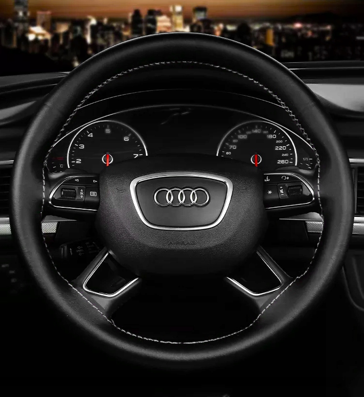 POKROWIEC NA KIEROWNICE NAKŁADKA SKÓRA DO OBSZYCIA