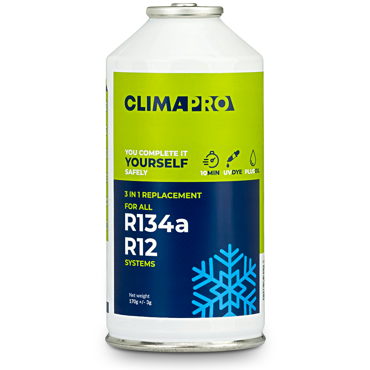 GAZ NABIJANIA KLIMATYZACJI AUT Z R134a CZYNNIK CLIMAPRO + 4w1 USZCZELNIACZ