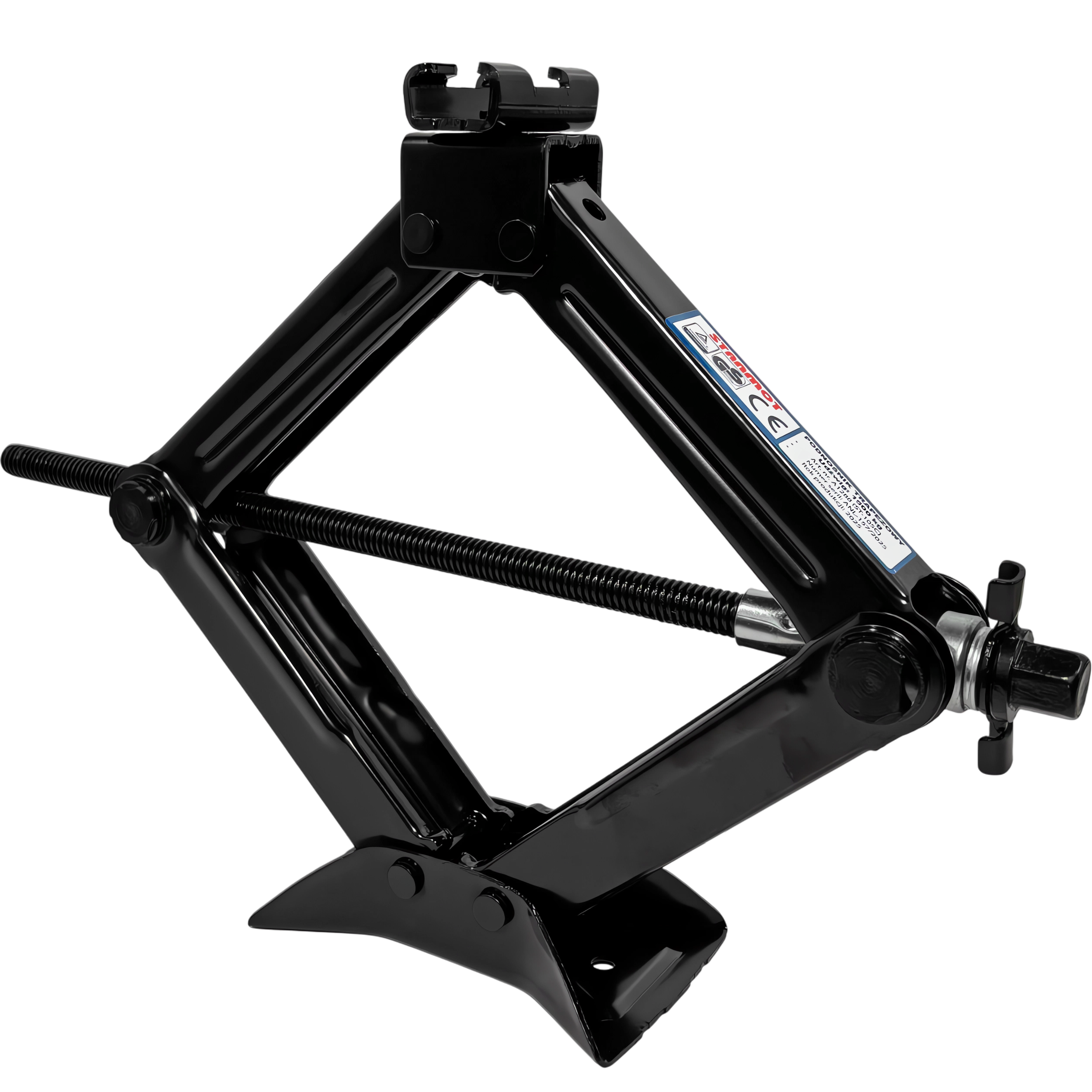 PODNOŚNIK LEWAREK 1,5T KLUCZ GRZECHOTKA RĘKAWICE OCHRONNE TORBA ORGANIZER