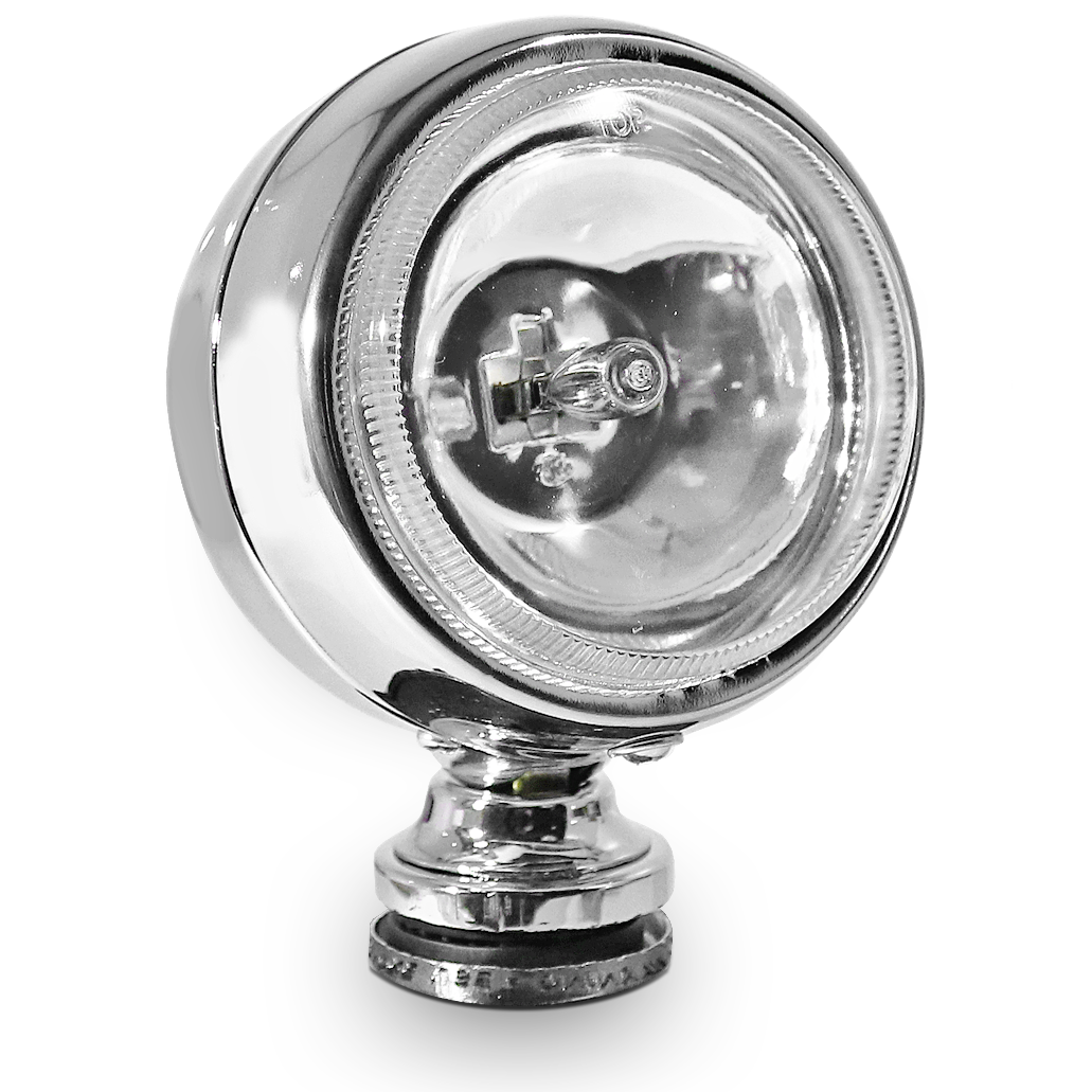 Halogeny Reflektory Motocyklowe Lightbar Chrom H3 Przełącznik USB 5V 2A