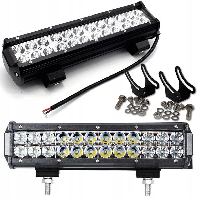 PANEL LED LAMPA ROBOCZA HALOGEN 24 led 72W OFFroad