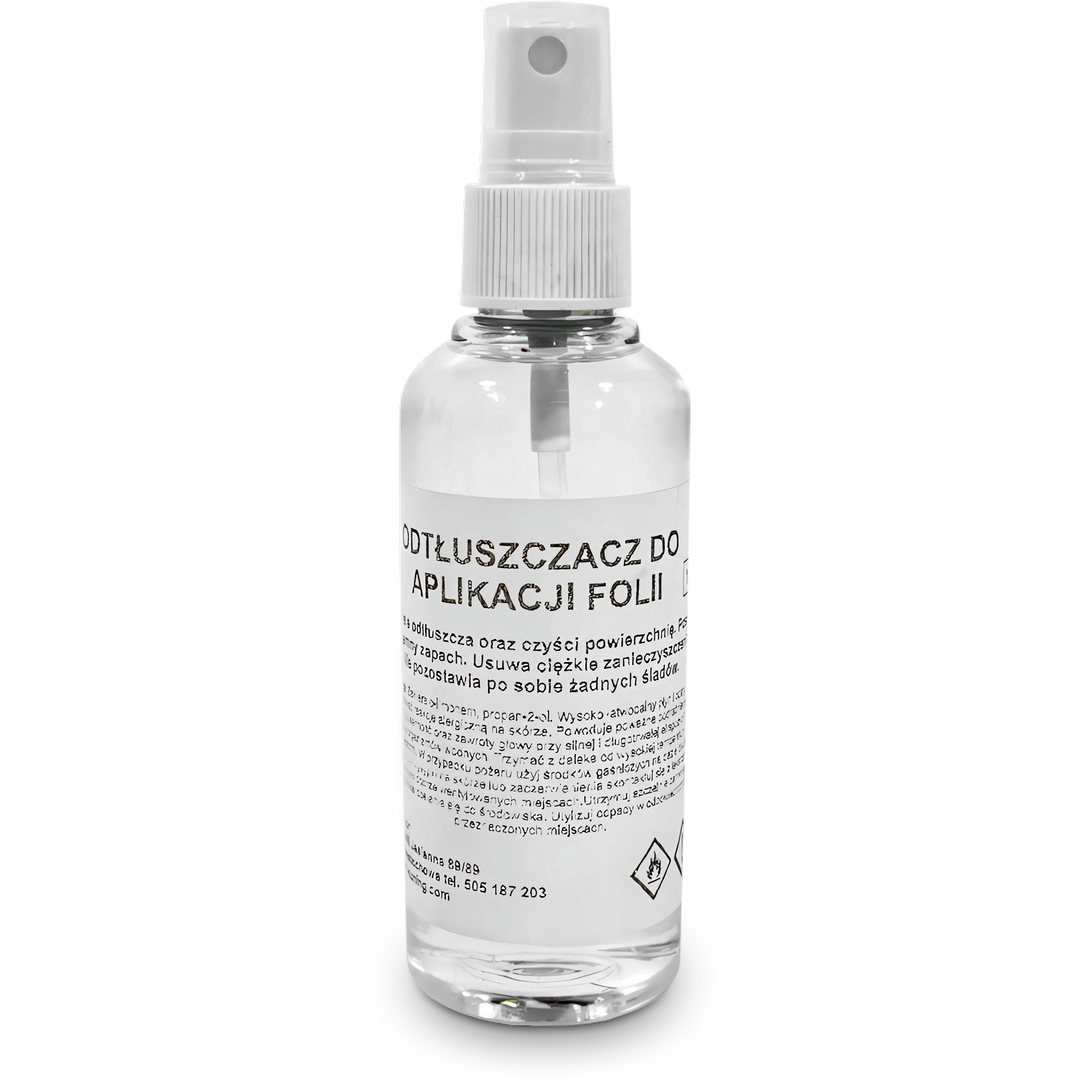 Kompletny Zestaw Do Montażu Aplikacji Folii RAKLA ODTŁUSZCZACZ NOŻYK FILC