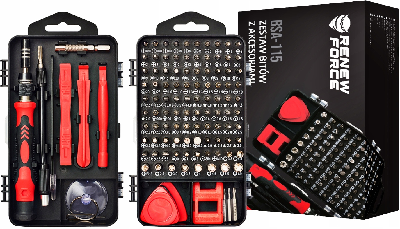 ZESTAW ŚRUBOKRĘTÓW PRECYZYJNYCH 115 W1