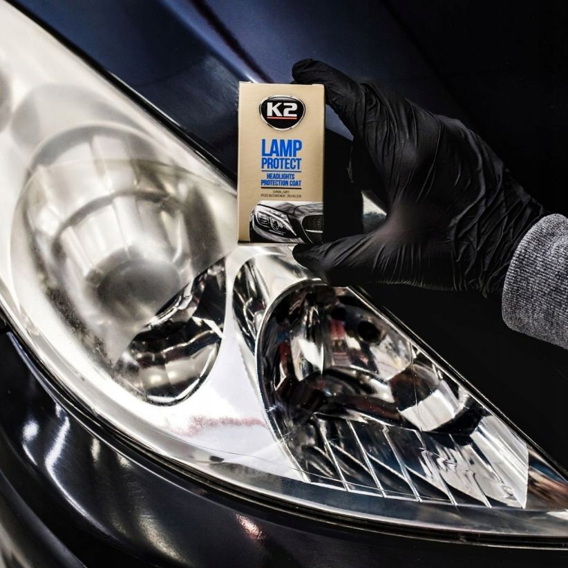 K2 LAMP PROTECT POWŁOKA OCHRONNA DO LAMP POWŁOKA APLIKATOR CHUSTECZKA