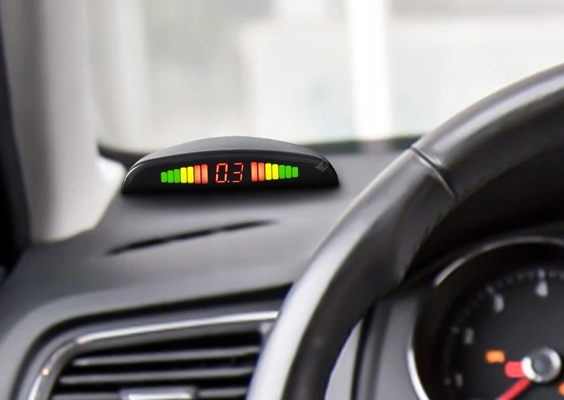 CZUJNIKI PARKOWANIA 8 SENSORÓW BIAŁE LED