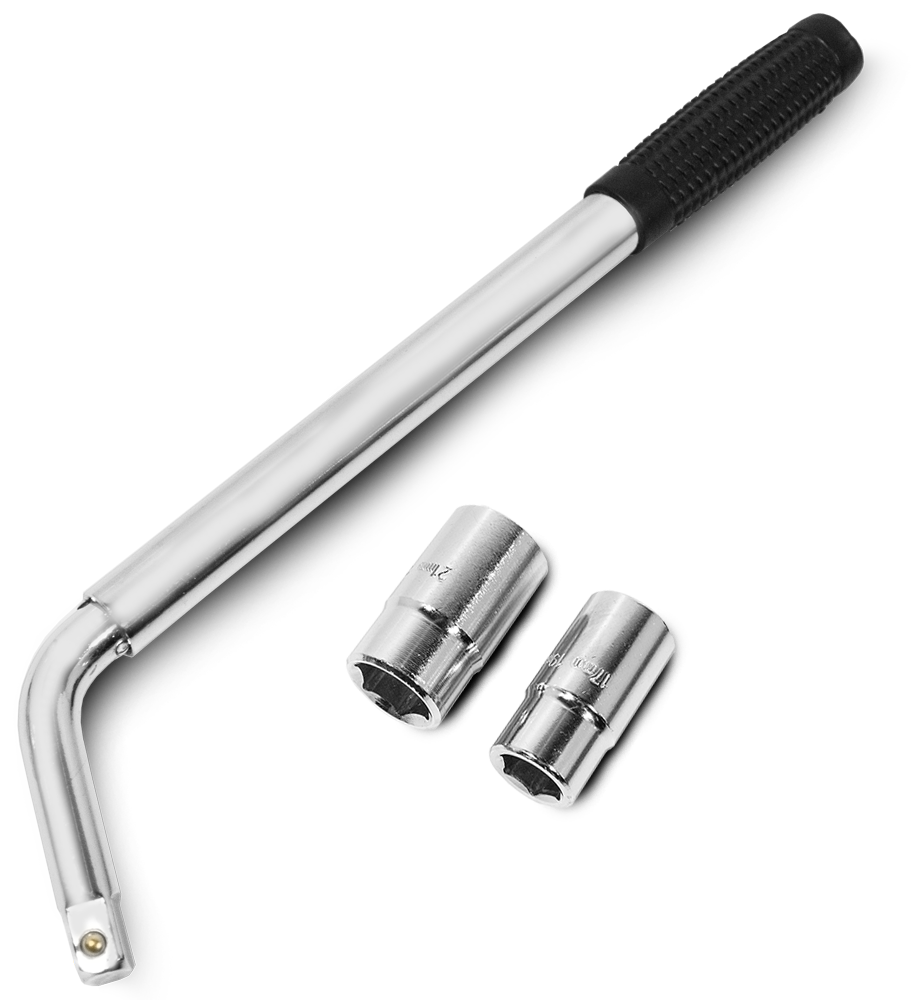 Gaśnica Apteczka Kamizelka Klucz do Kół Nasadki Linka Holownicza Torba