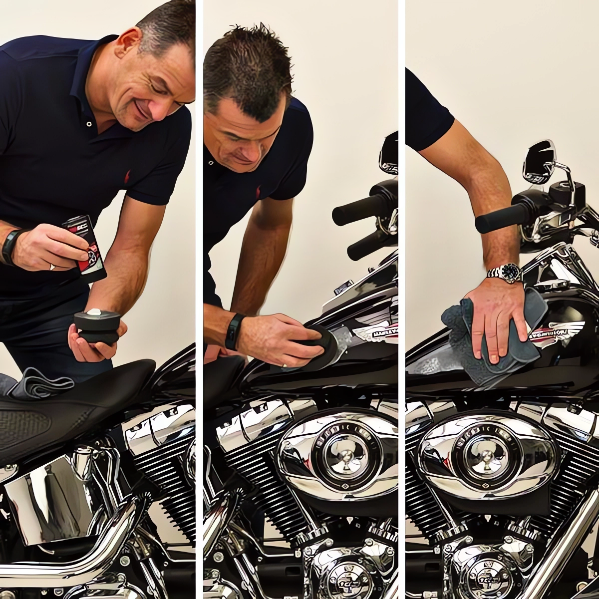 ZESTAW DO USUWANIA RYS ZARYSOWAŃ PASTA PLATINUM + ZESTAW GĄBEK POLERSKICH