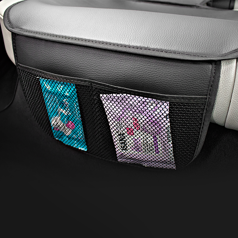 Mata Pod Fotelik Ochronna Osłona Na Tył Tyłu Kieszeń Fotela Siedzenia Skóra