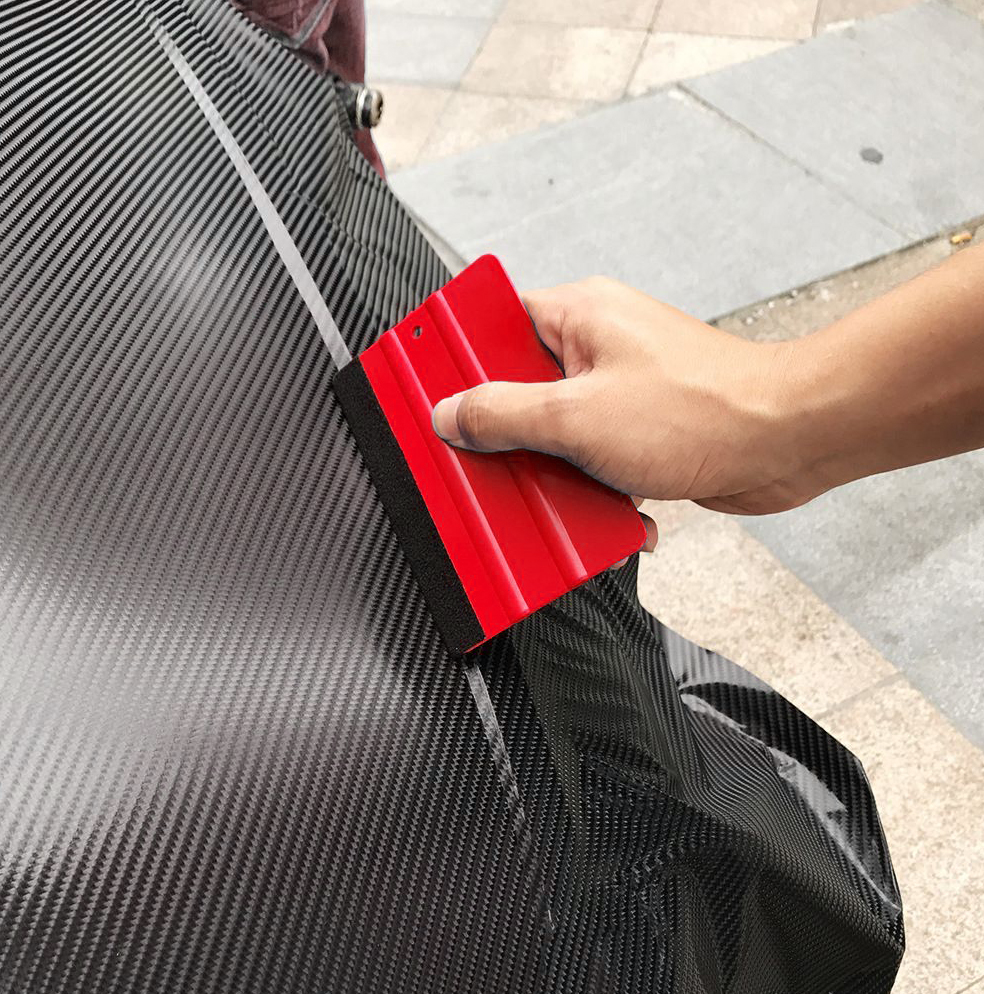 Kompletny Zestaw Do Montażu Aplikacji Folii RAKLA ODTŁUSZCZACZ NOŻYK FILC