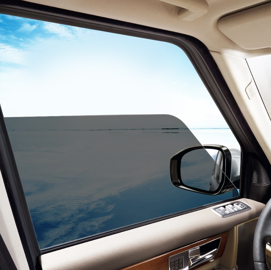 ZESTAW FOLIA DO PRZYCIEMNIANIA SZYB 75% RAKLA KONCENTRAT NOŻYK 300X75CM