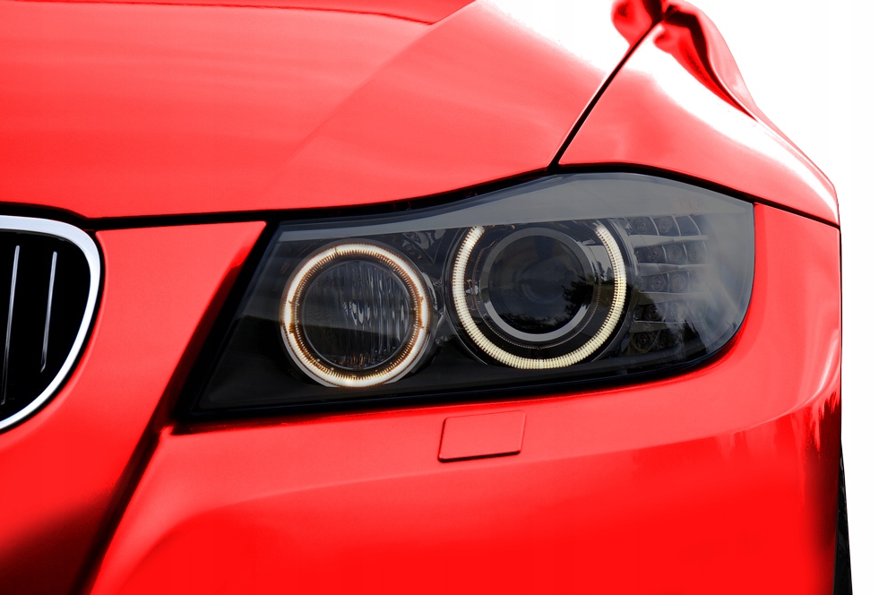 FOLIA DO LAMP 0,3 X 0,5M - CZARNY POŁYSK