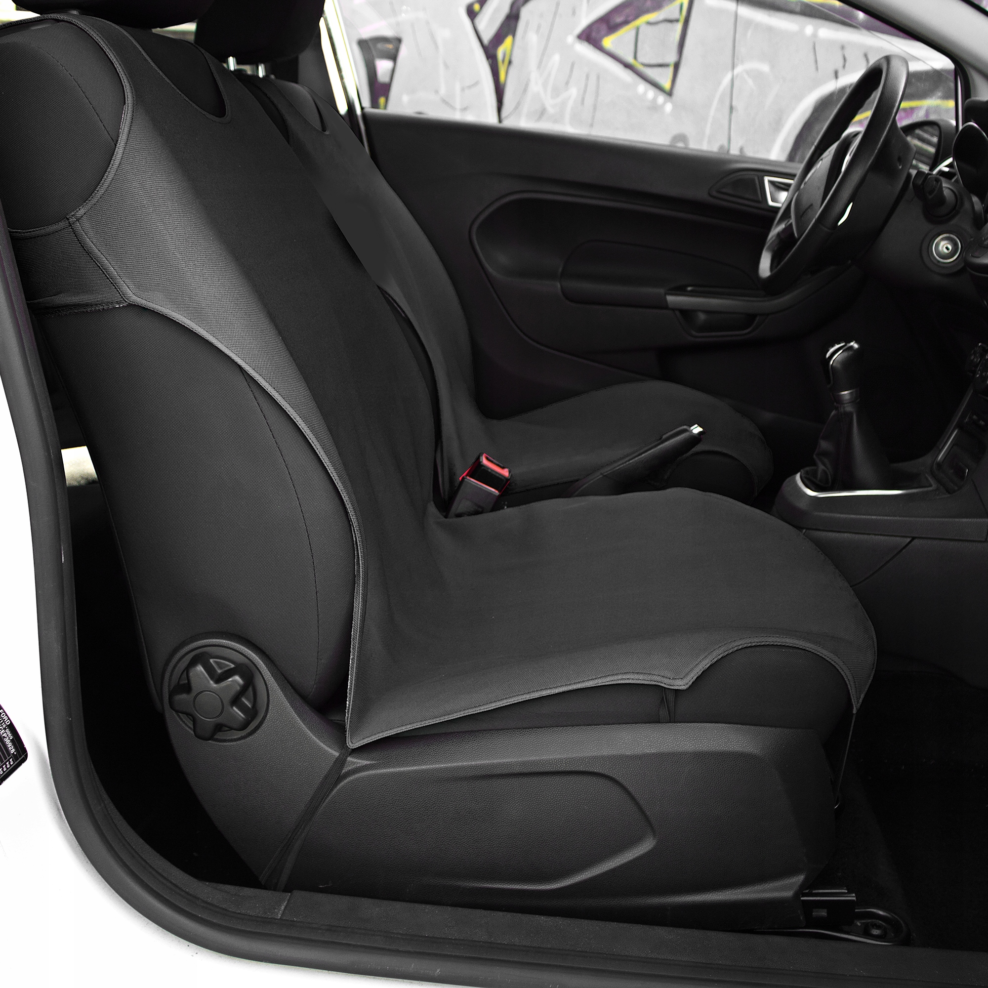 KOSZULKI SAMOCHODOWE - PRZÓD CZARNY