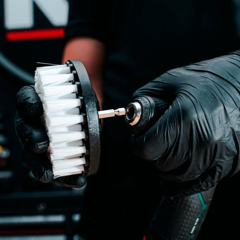 K2 Brill Szczotka Na Wkrętarkę Do Czyszczenia Auta Wnętrza Detailingu