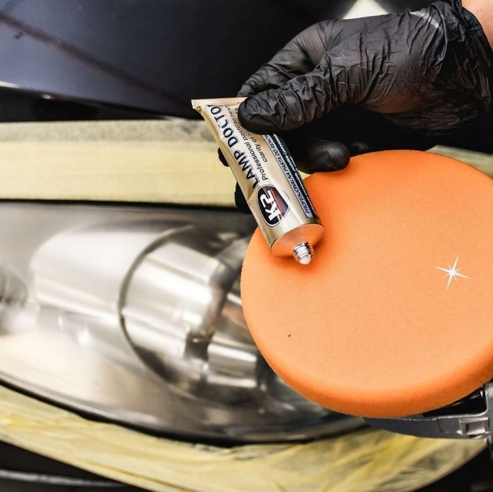 K2 ZESTAW DO REGENERACJI REFLEKTORÓW LAMP DOCTOR LAMP PROTECT MIKROFIBRA