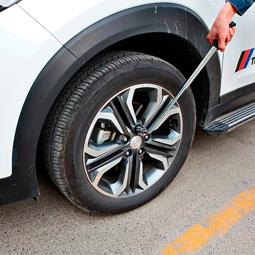 TORBA LEWAREK PODNOŚNIK TRAPEZOWY 2T KLUCZ DO KÓŁ 17/19/21 RĘKAWICE KAMIZEL