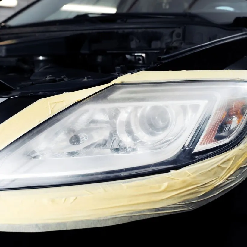 ZESTAW PAD PASTA DO POLEROWANIA LAMP REFLEKTORÓW