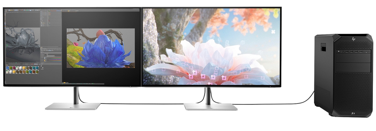 Monitor HP Series 7 Pro 732pk 4K UHD 31.5 cala IPS Black 3840x2160 HDMI DisplayPort Thunderbolt USB-C VESA pivot 8Y2K9AA