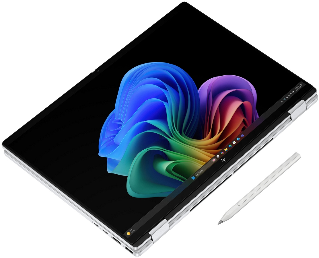 Dotykowy HP OmniBook X Flip 16 Next Gen AI 3K OLED 120Hz Intel Core Ultra 7 258V 8-rdzeni 32GB LPDDR5x 2TB SSD NVMe Win11 Pen