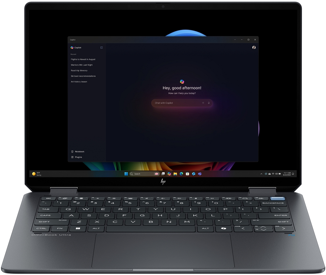 Dotykowy HP OmniBook Ultra Flip 14 2.8K OLED 120Hz Intel Core Ultra 5 226V 8-rdzeni 16GB LPDDR5x 512GB SSD NVMe Win11 Active Pen