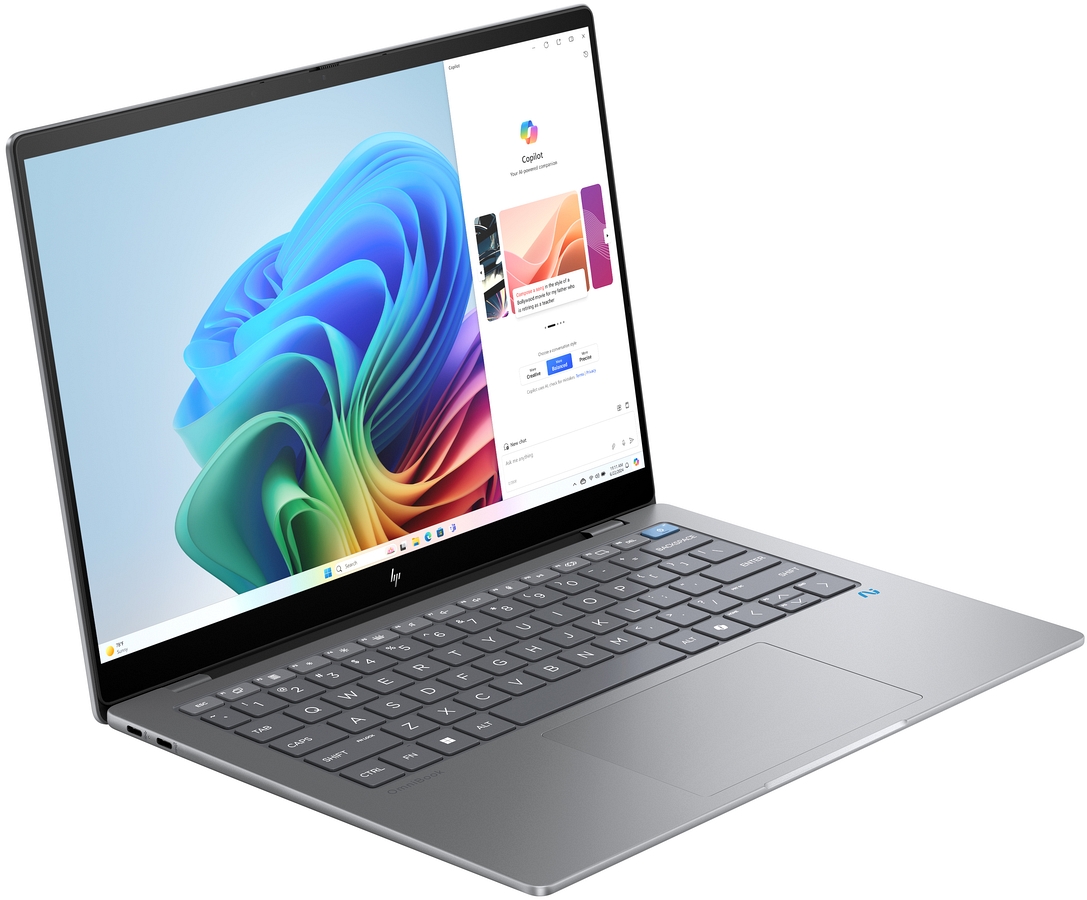 Dotykowy HP OmniBook X 14 2.2K IPS Snapdragon X Elite X1E-78-100 12-rdzeni 16GB LPDDR5x 1TB SSD NVMe Windows 11