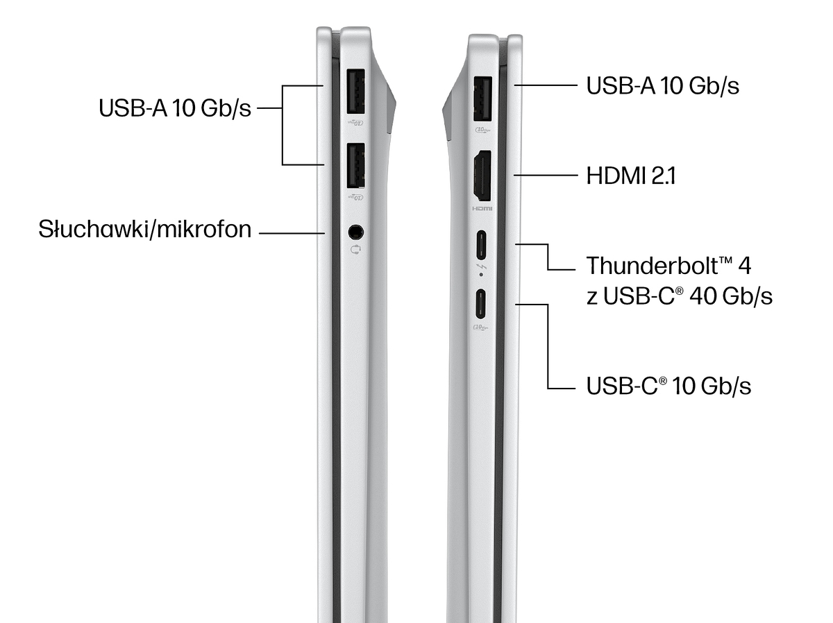 Dotykowy HP OmniBook 7 17" Next Gen AI FullHD IPS Intel Core Ultra 7 258V 8-rdzeni 32GB LPDDR5x 2TB SSD NVMe Windows 11 Pro