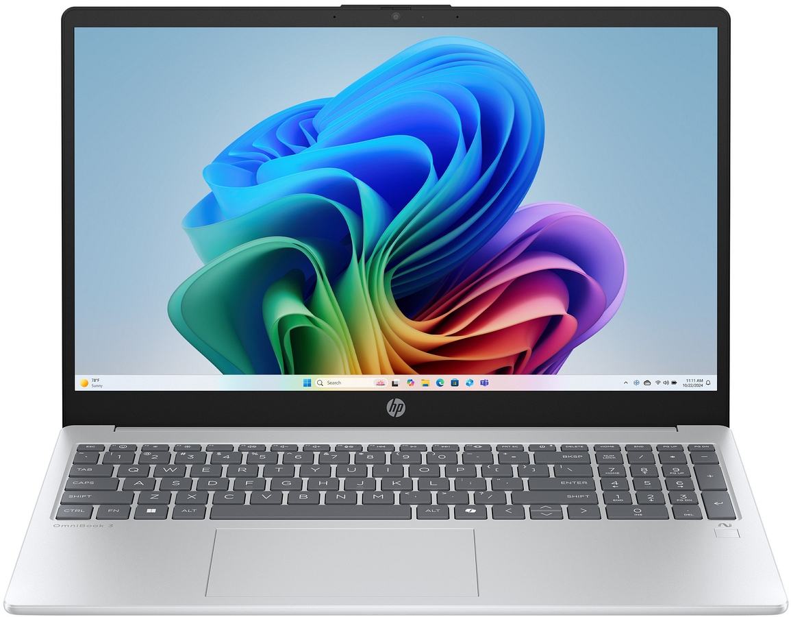 HP OmniBook 3 15 Next Gen AI FullHD IPS AMD Ryzen AI 5 340 6-rdzeni 16GB DDR5 512GB SSD NVMe Windows 11