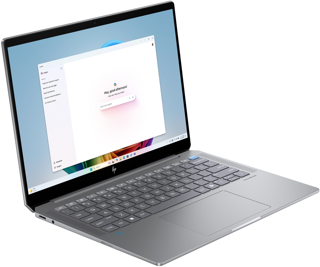 Dotykowy HP OmniBook Ultra 14 2.2K IPS AMD Ryzen AI 9 365 10-rdzeni 32GB LPDDR5x 1TB SSD NVMe Windows 11