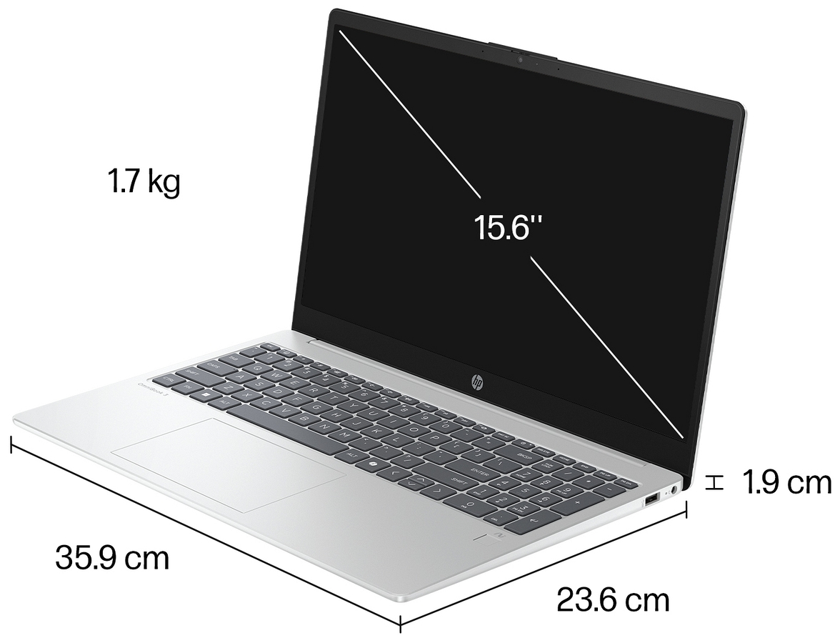 HP OmniBook 3 15 Next Gen AI FullHD IPS AMD Ryzen AI 5 340 6-rdzeni 16GB DDR5 512GB SSD NVMe Windows 11