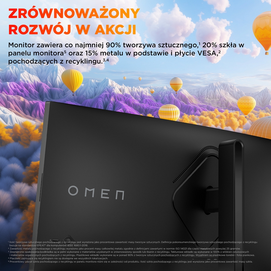 Monitor HP Omen 34c G2 Curved Gaming WQHD VA 180Hz HDR 400 34 cale 3440x1440 HDMI DisplayPort VESA AMD FreeSync