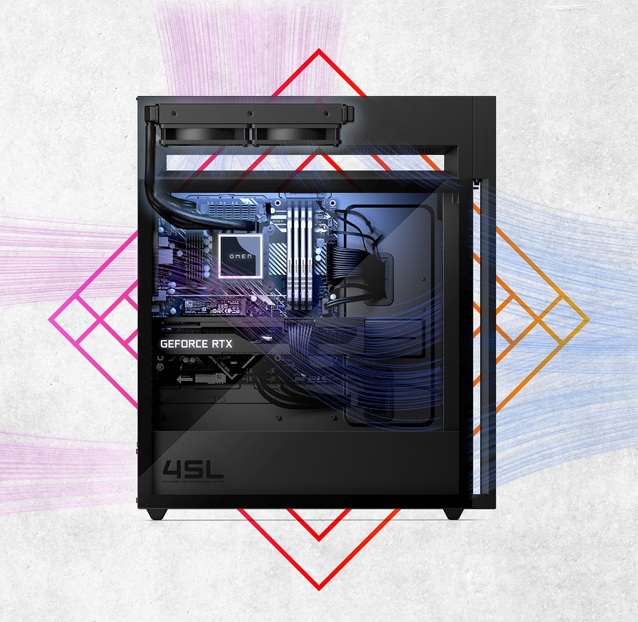 HP OMEN 45L GT22 Gaming PC Intel Core i9-14900K 24-rdzenie 32GB DDR5 RGB 2TB SSD NVMe NVIDIA GeForce RTX 4090 24GB Windows 11