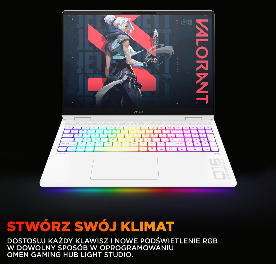 HP OMEN MAX Gaming 16 WQXGA OLED 240Hz Intel Core Ultra 9 275HX 24-rdzeni 64GB DDR5 2TB SSD GeForce RTX 5070 Ti 12GB W11 Pro