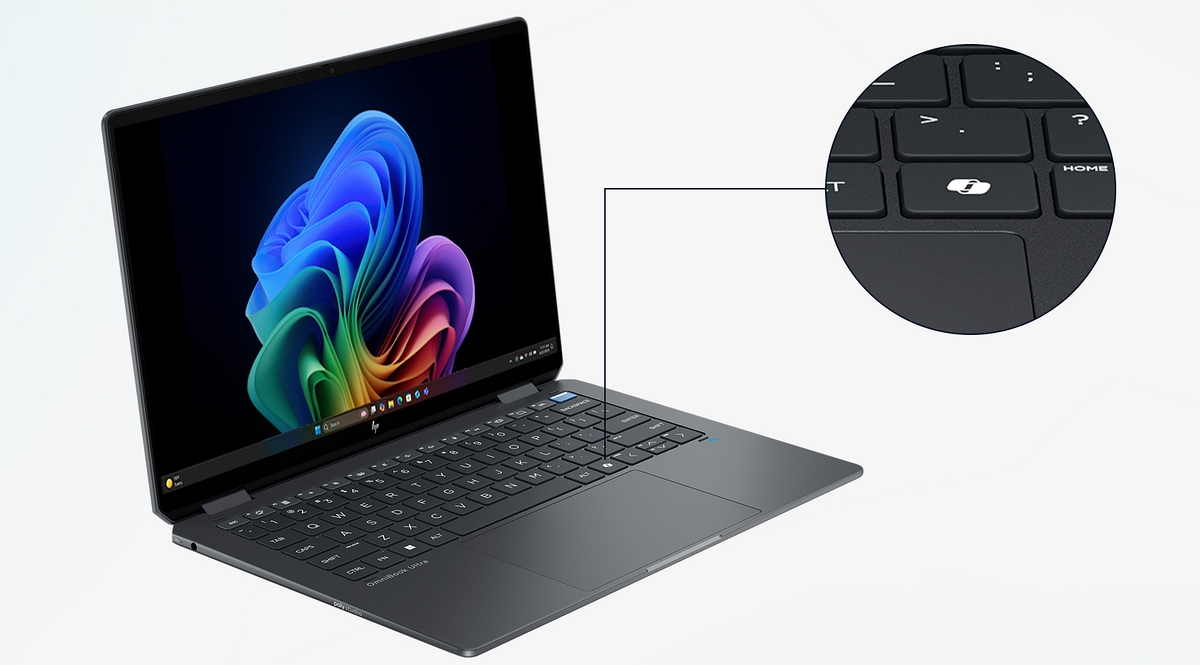 Dotykowy HP OmniBook Ultra Flip 14 2.8K OLED Intel Core Ultra 7 258V 8-rdzeni 32GB LPDDR5x 2TB SSD NVMe Windows 11 Active Pen