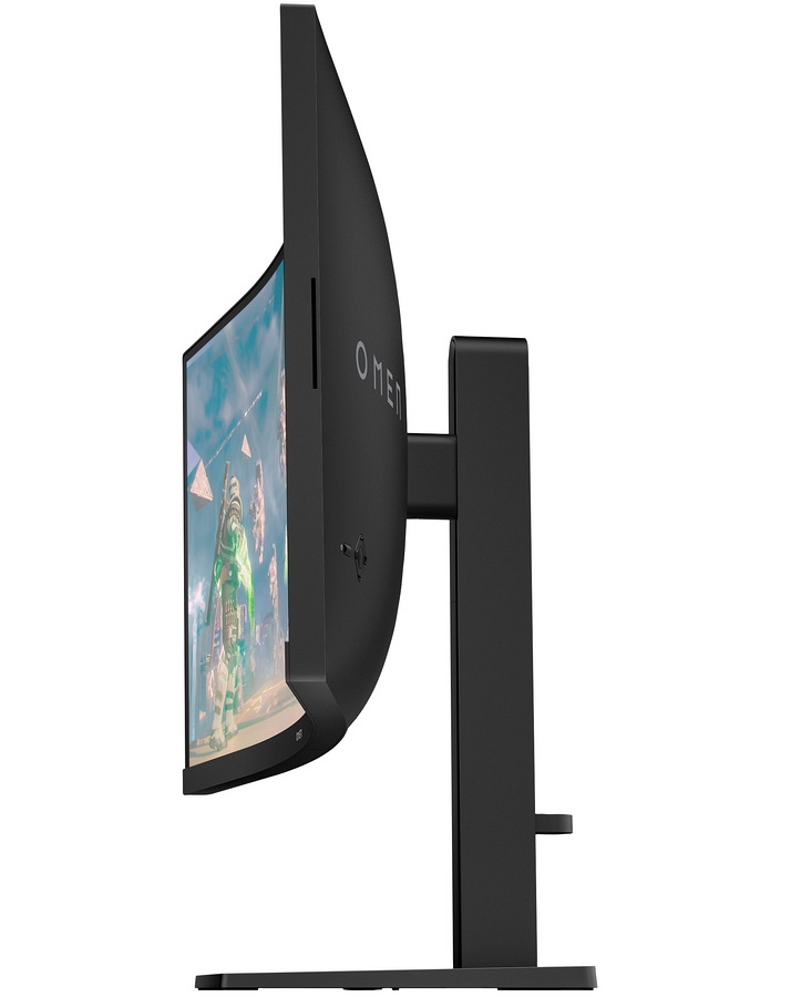 Monitor HP Omen 34c Curved Gaming WQHD VA 165Hz HDR 400 34 cale 3440x1440 HDMI DisplayPort VESA AMD FreeSync