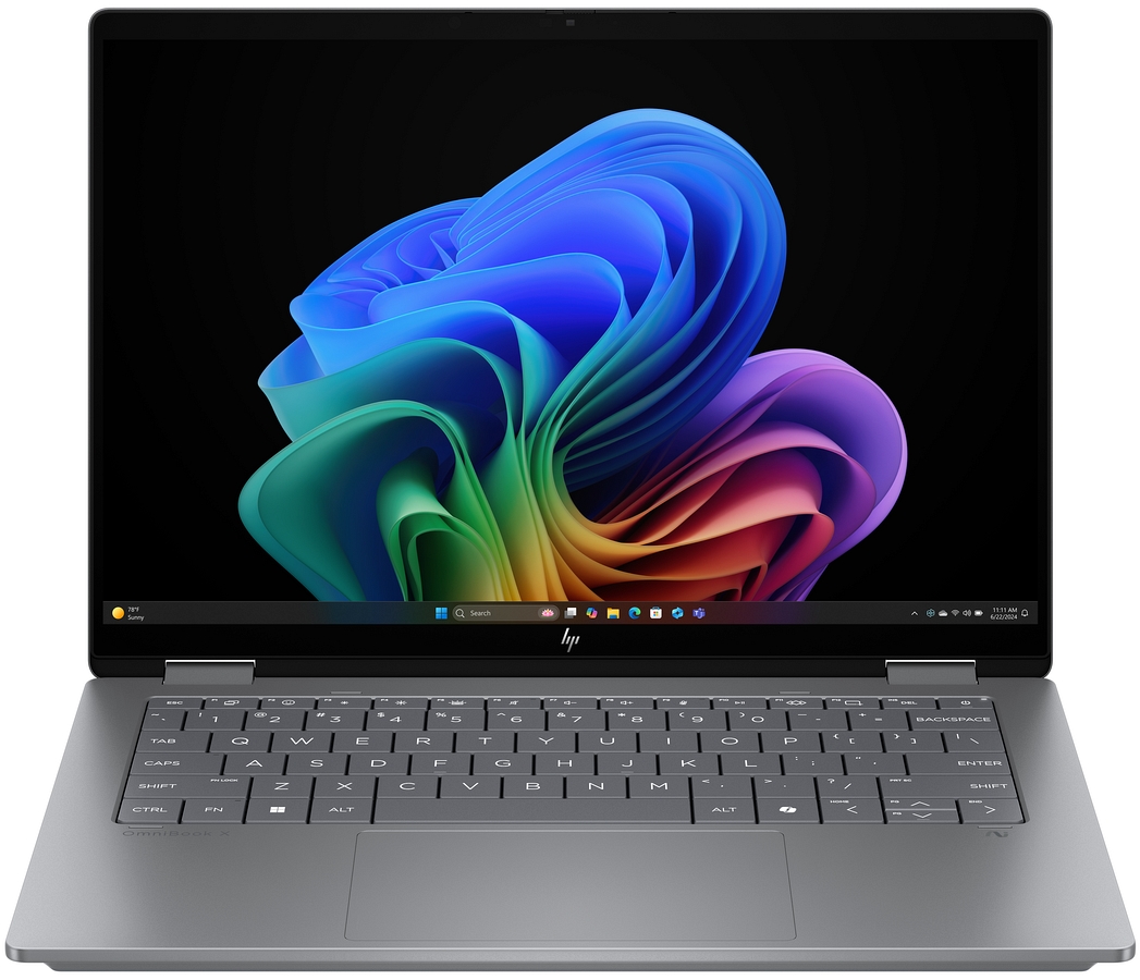 Dotykowy HP OmniBook X Flip 14 Next Gen AI 3K OLED 120Hz AMD Ryzen AI 7 350 8-rdzeni 16GB LPDDR5x 1TB SSD NVMe Win11 Active Pen