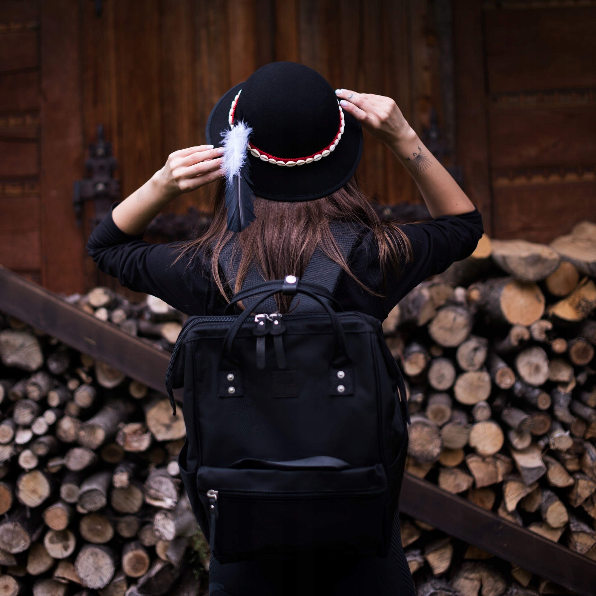 Kapelusz góralski, czarny