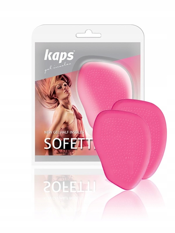 SOFETTI HALF INSOLES - FUCSIA - POLWKLADKI NEW GEL UNI SIZE