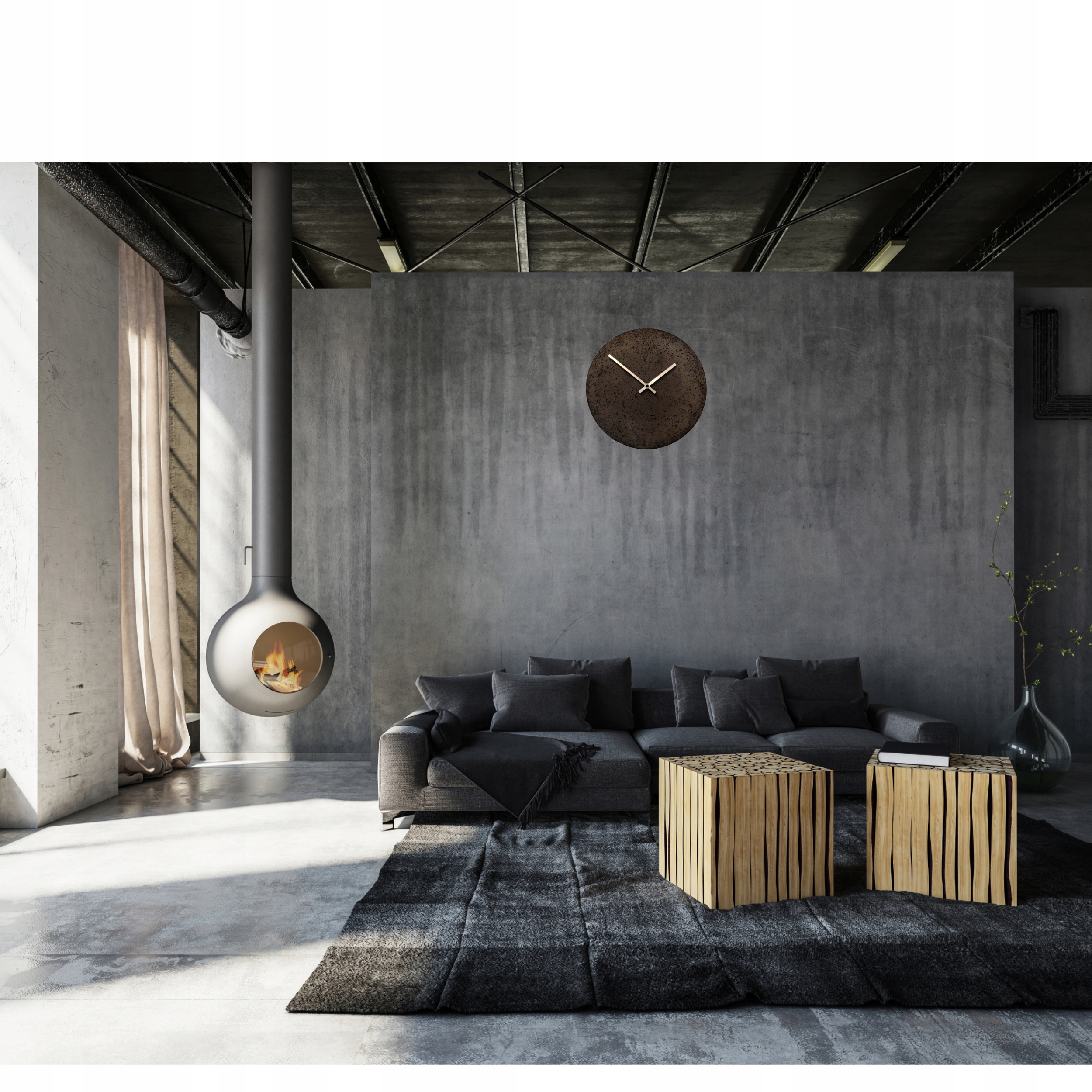 MECHANIZM ZEGAROWY CZARNY