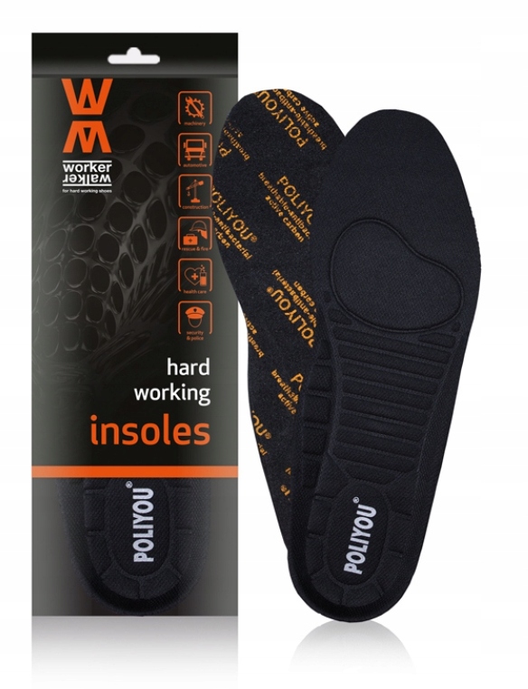 POLIYOU PRO 37 - ROZMIAR - WORKER WALKER - WKŁADKI