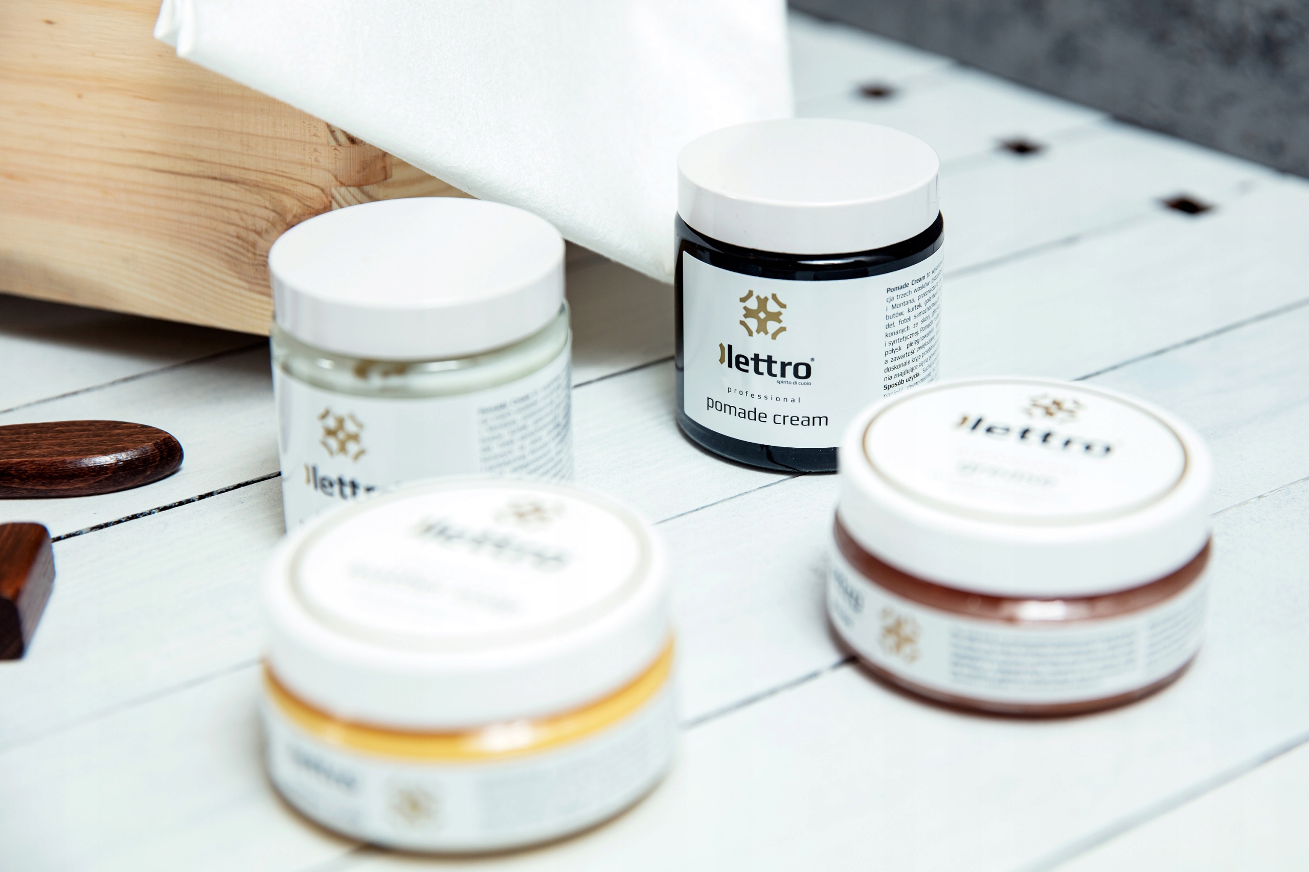 POMADE CREAM 100 ML CIEMNY BRAZ - LETTRO