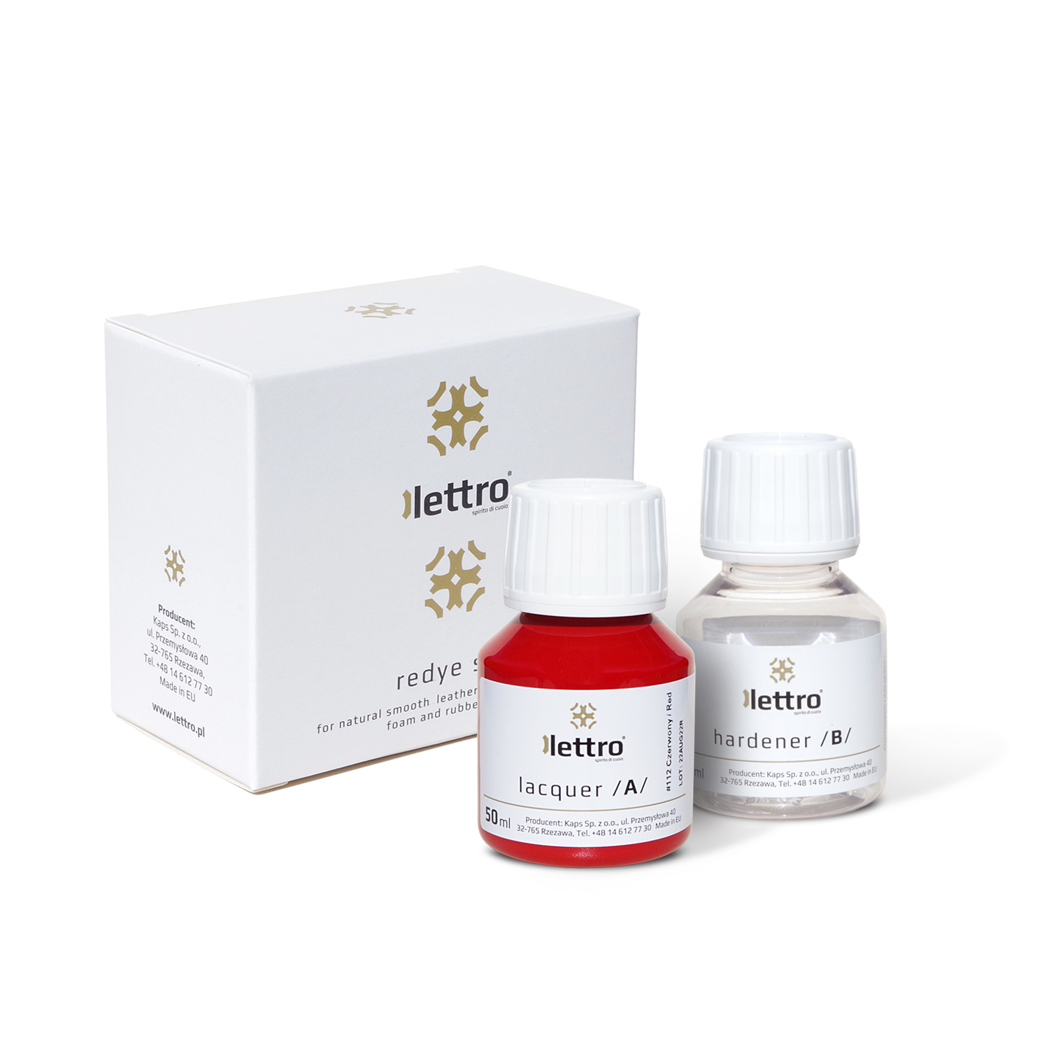 REDYE SET - CZERWONY - LETTRO