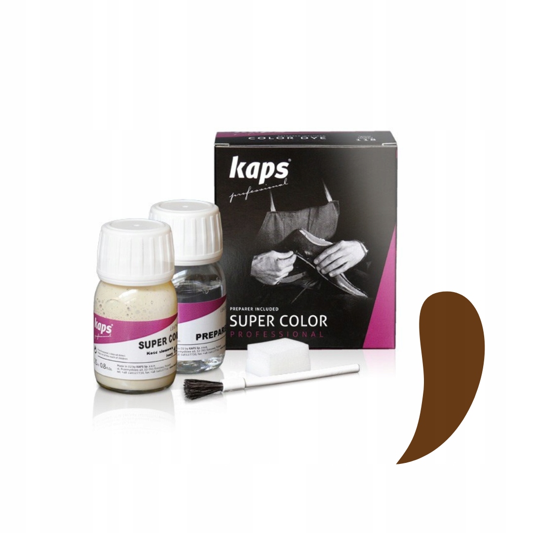 SUPER COLOR 25 ML+ PREPARER 25 ML WHISKY - KAPS PROFESSIONAL