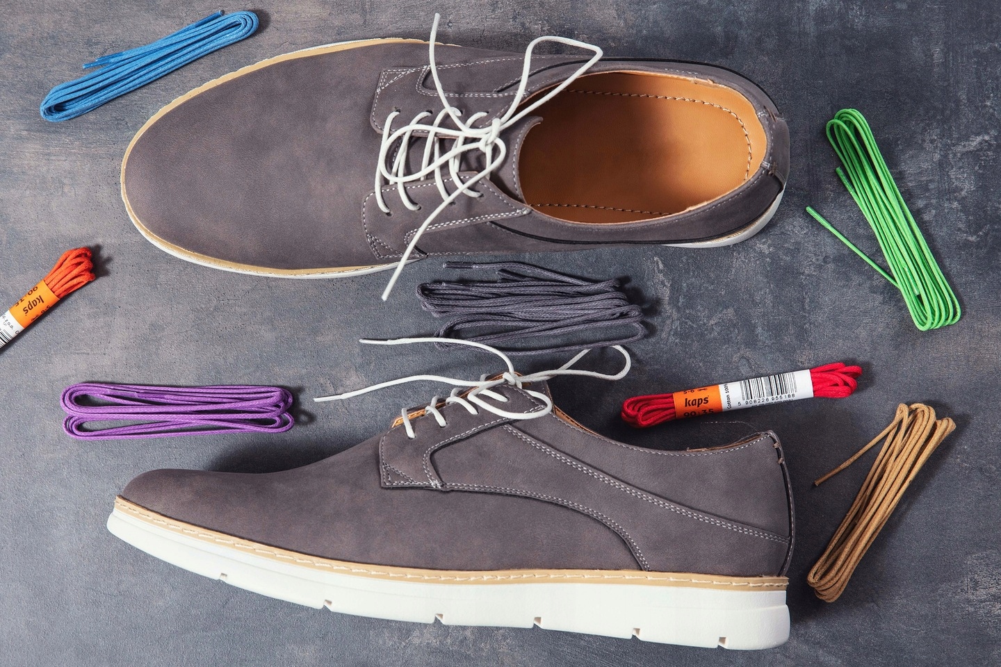 90 CM WOSK. ŚREDNIE POMARAŃCZ - SZNUROWADŁA