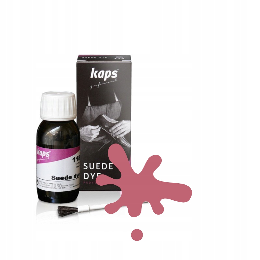 SUEDE DYE 50 ML RÓŻOWY - KAPS PROFESSIONAL