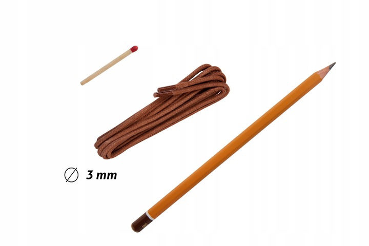 75 CM WOSK. CIENKIE POMARANCZ - SZNUROWADLA