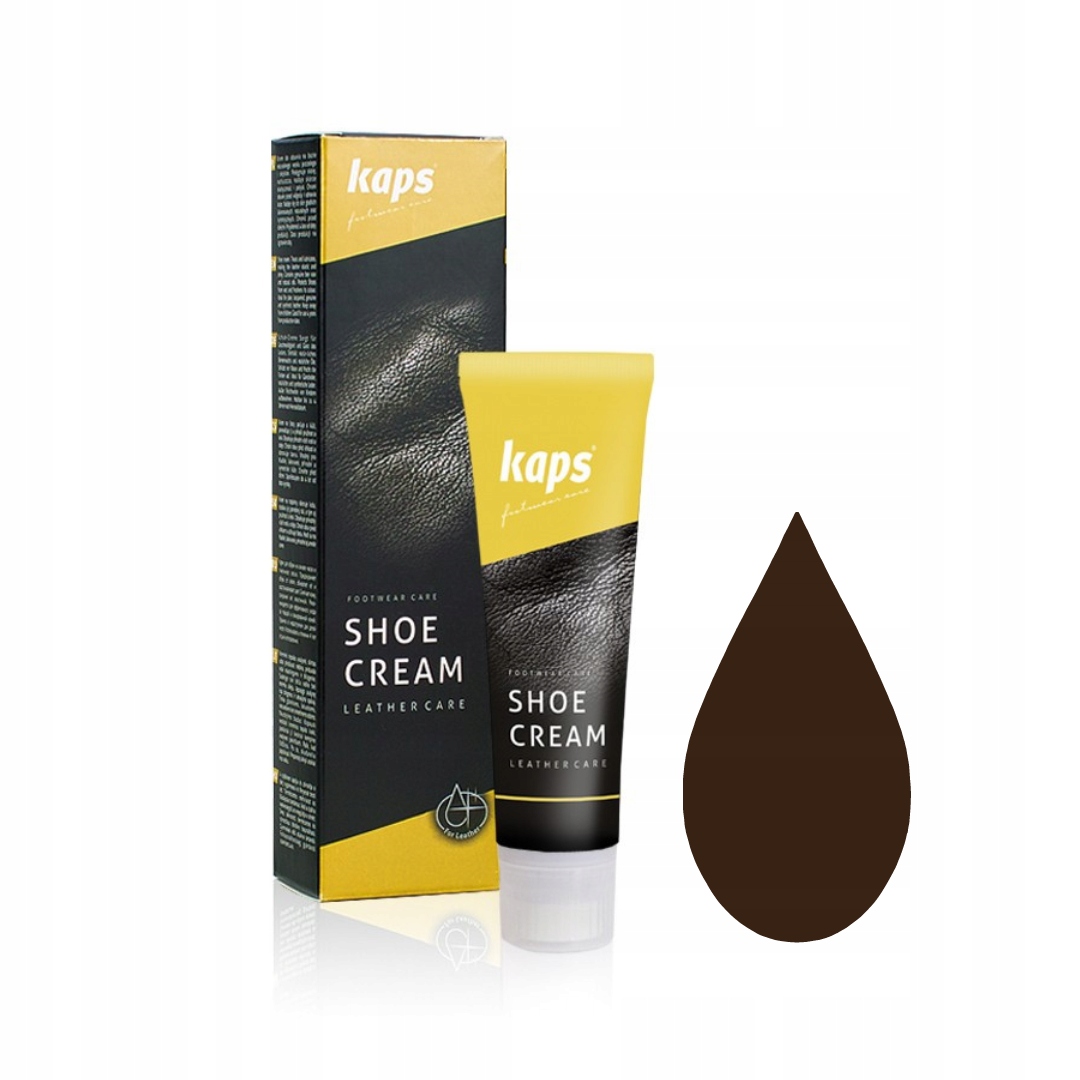 SHOE CREAM - 75 ML - SREDNI BRAZ TUBA - KAPS