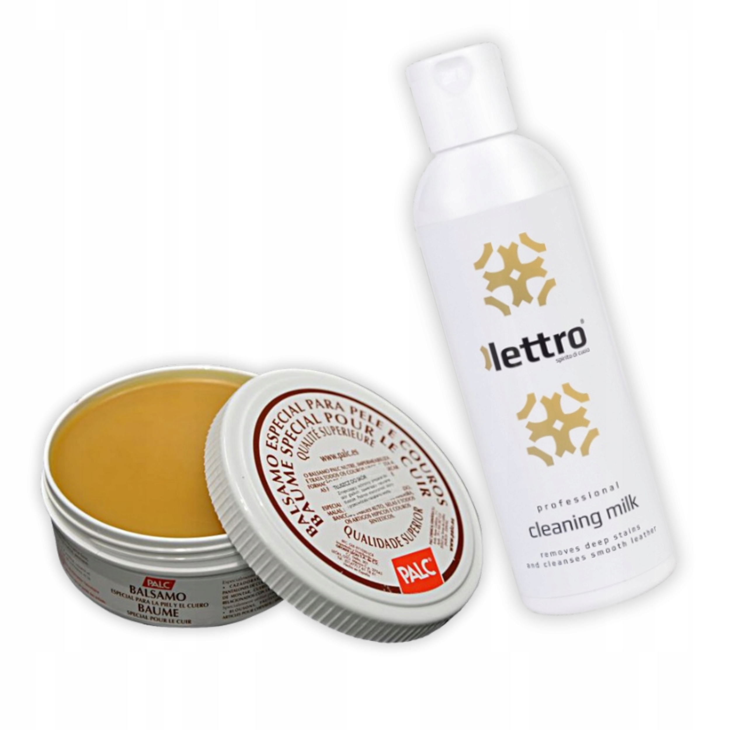 Zestaw do Czyszczenia Butów ze Skóry Mleczko Tłuszcz Impregnat Tłuszcze 210