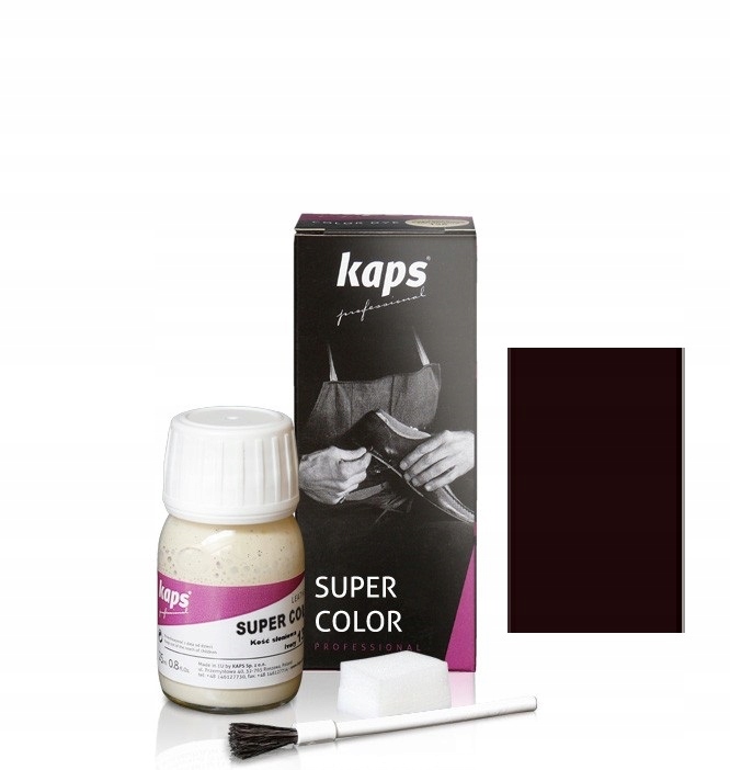 SUPER COLOR 25 ML CIEMNY BRAZ - KAPS PROFESSIONAL